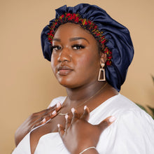 Load image into Gallery viewer, Ezinne Satin Bonnet - Sample Sale