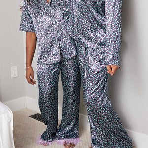 Iyonna Pajama Fur Trouser